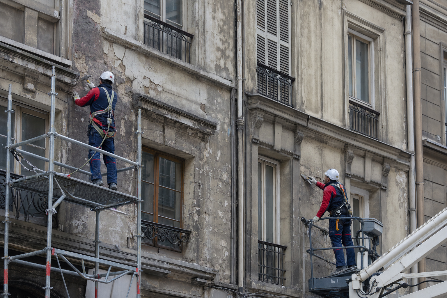 Façade avant travaux