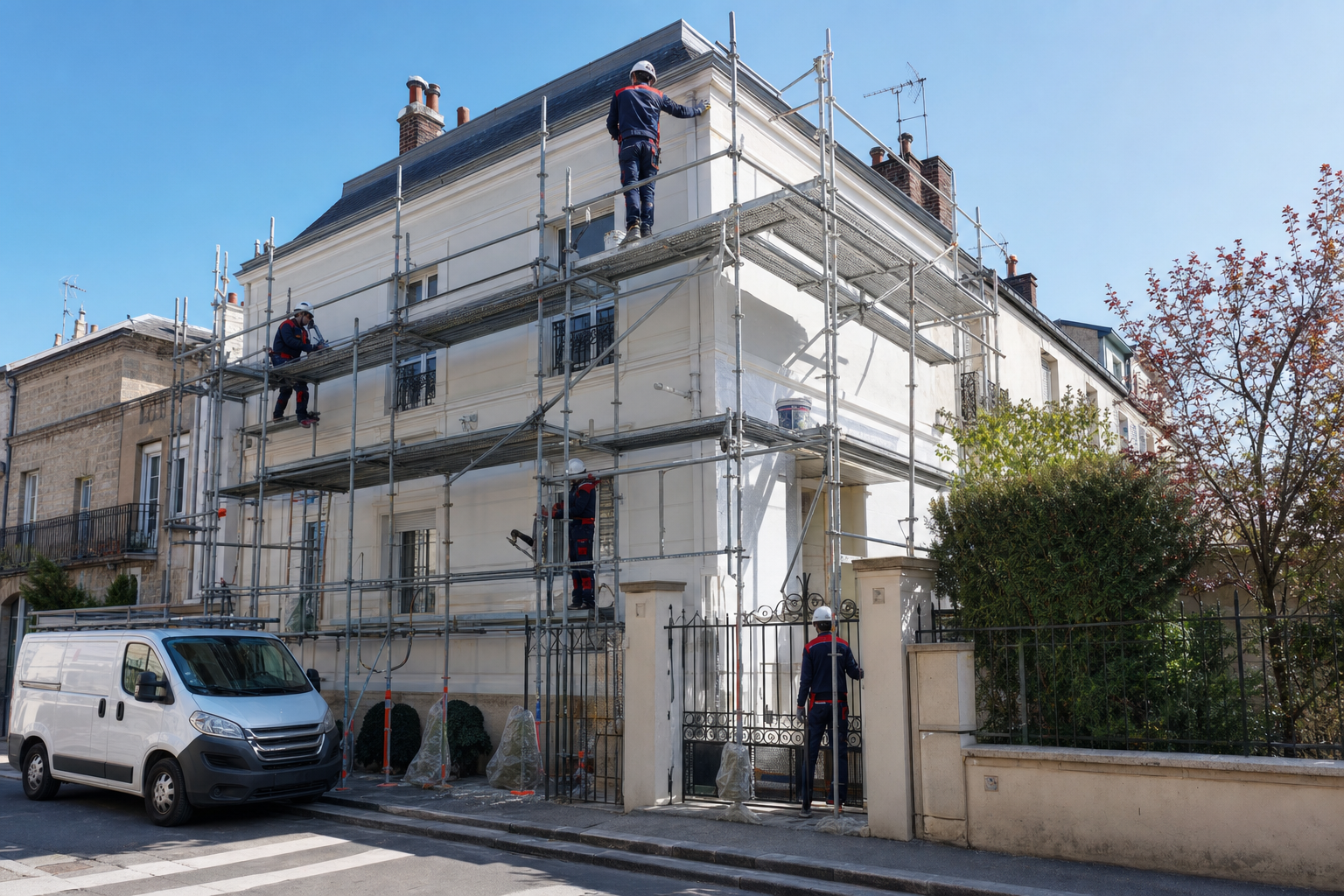 Chantier en Île-de-France