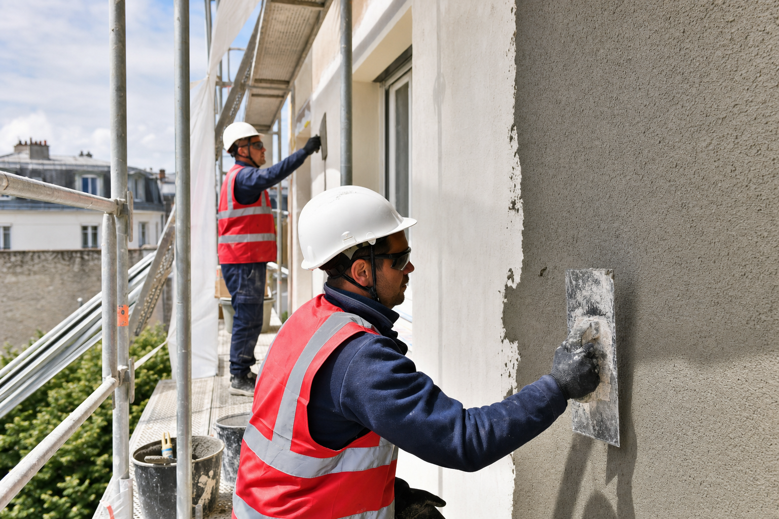 Ravalement de façade en Île-de-France